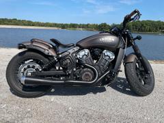 Brave Wolf Customs Indian Scout Mid-Frame 3D Emblem - Skull Warbonnet Review
