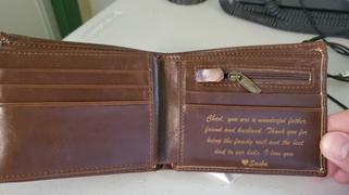 Swanky Badger Personalized Bifold Wallet: Circle Review