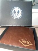 Swanky Badger Personalized Bifold Wallet: Circle Review