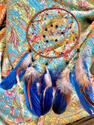 Pure Chakra Bright Blue Feathered Native American Dream Catcher Dreamcatcher Wall Hanging Review