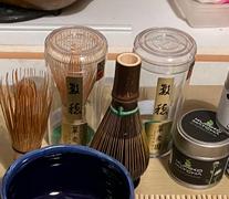 Kumiko Matcha chasen artisanal série or & vert Review