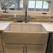 Whitehaus Collection Reversible Series 33 fireclay kitchen sink with concave front apron Review