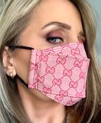 FabricViva G13 Jacquard Fabric Black and Pink Review