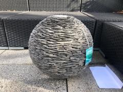Mid Ulster Garden Centre Grey Planet Slate Sphere Garden Water Feature - 40cm Diameter Review