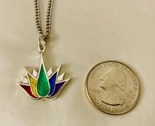 Badali Jewelry PRIDE Lotus Tattoo Necklace or Pin Review