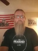 Live Bearded Lifestyle Values Tee - Charcoal Review