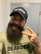 Live Bearded Lifestyle Est T-Shirt - Olive Review