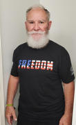 Live Bearded 2020 4th of July Freedom Tee - Black Review