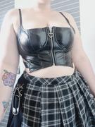 Kate's Clothing Punk Rave Plus Size Gloss Lyra Zip Crop Top Review