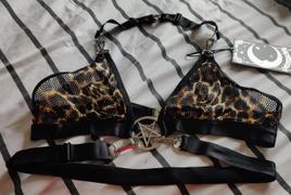 Kate's Clothing Killstar Hell Kitty Fishnet Bralet in Leopard Print Review