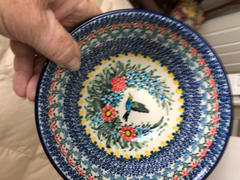 The Polish Pottery Outlet 6.75 Bowl (Hummingbird Bouquet) | A058-U3357 Review
