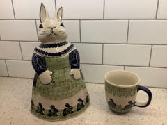 The Polish Pottery Outlet Rabbit Cookie Jar (Country Pride) Review