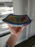 The Polish Pottery Outlet Medium Nut Dish (Blue Bell Delight) | M113U-P356 Review