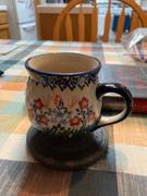 The Polish Pottery Outlet The Medium Belly Mug (Snow Drift) | K090T-PZ Review