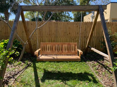 ThePorchSwingCompany.com LA Swings Hourglass Porch Swing Review