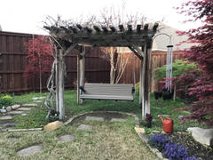 januscounselling Hershyway Grandpa Series 5ft. Recycled Plastic Porch Swing Review