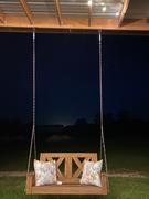 ThePorchSwingCompany.com Porchgate Amish Heavy Duty 700 Lb Farmhouse Porch Swing Review