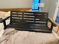 ThePorchSwingCompany.com SimplyPoly Amish Made Signature Recycled Plastic Porch Swing Review