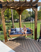 ThePorchSwingCompany.com Barn-Shed-Play Black Replacement Porch Swing And Daybed Swing Bed Ropes Review