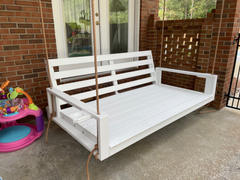ThePorchSwingCompany.com Breezy Acres Waterford Porch Swing Bed Review