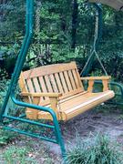 ThePorchSwingCompany.com Centerville Amish Heavy Duty 700 Lb Mission Treated Porch Swing Review