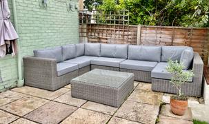 Alexander Francis Tosca Grey Modular Corner Sofa Set with Grey Cushions Review