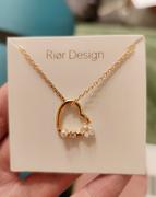 Rior Design Lovely Heart Halskette, S925 Review