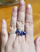 Kitty Stoykovich Designs Evil Eyes Ring Bunch of Eyes Amulet Protection in Sterling Silver Review
