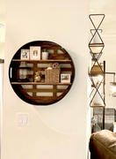 Countryside Home Decor Round Wood and Metal Wall Display Review
