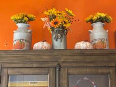 Countryside Home Decor Pumpkin Milk Can Review