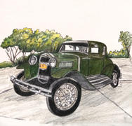 Ann Kullberg Vintage Car: In-Depth Colored Pencil Tutorial Review