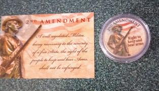 Proud Patriots 2nd Amendment - Authentic JFK Half Dollar Review