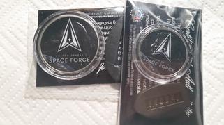 Proud Patriots Space Force New Logo - Authentic U.S Eisenhower Dollar Review