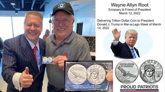 Proud Patriots One Trillion Dollar Coin Proof Nickel tribute 39mm Coin 1-Ounce Review
