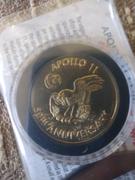 Proud Patriots Apollo 11 50th Anniversary Commemorative Space Medallion Tribute 1.25 (32MM) Coin 24K GOLD Clad Review