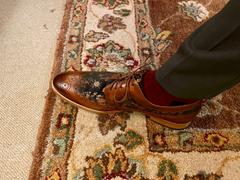 Southern Scholar The Aristocrats - Wine Colored Micro-Chevron Striped Sock Review