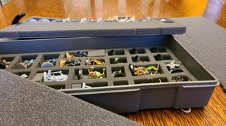 Pippd Chessex Large Figure Storage Box and Carrying Case - 80 Miniatures Capacity Review