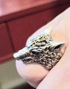 LAUGHLIN MERCANTILE Wolfsbane Antimony Wolf Ring Review