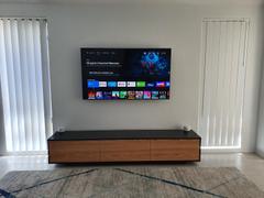 Interior Secrets Letty 2.3m Wooden Entertainment Unit - Black with Natural Drawers Review