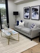 Interior Secrets Karla 3 Seater Fabric Sofa - Light Texture Grey Review