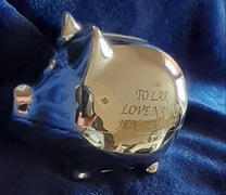 Spoken Gifts Personalised Message Silver Pig Money Box Review