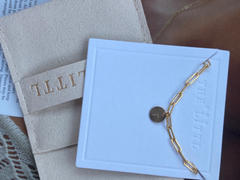 The Littl THICK DRAWN CABLE LETTER BRACELET Review