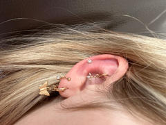 The Littl BUTTERFLY THICK HOOP EARRINGS Review