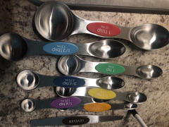 Deal Society Magnetic Dual Sided Measuring Stainless Steel Spoons with Leveler - Set of 8 Review