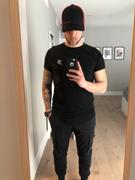 Sarman Fashion - Wholesale Clothing Fashion Brand for Men from Canada Half Base - Black T-shirt for Men Review