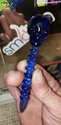 SMOKEA® SMOKEA Colored Glass Skull Dab Tool Review