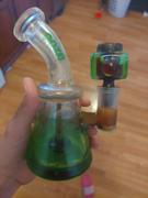 SMOKEA® Ooze Glyco Glycerin Chilled Glass Bong Review
