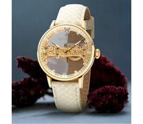 Tufina Official Lady Butterfly Theorema - GM-120-4 |GOLD| Handmade German Watch Review