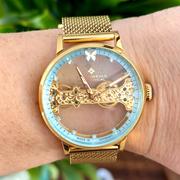 Tufina Official Lady Butterfly Theorema - GM-120-11 |GOLD| Handmade German Watch Review