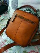 Esensbuy Men's Genuine Leather Large Capacity Crossbody Bag Review